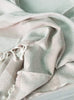 el patito towels and bathrobes nordic series blanket single bed picnic concert blanket 100% natural turkish cotton