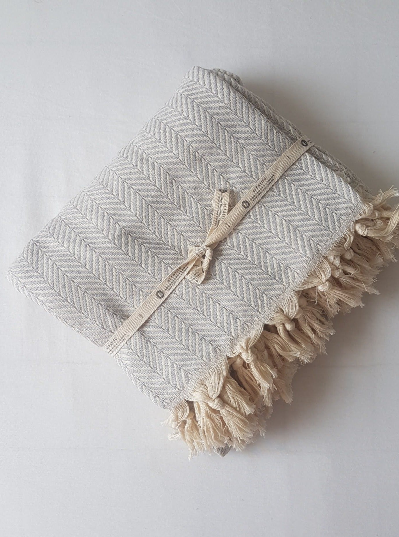 el patito towels scandinavian bedspread herringbone pattern queen king size bed silver 100% cotton