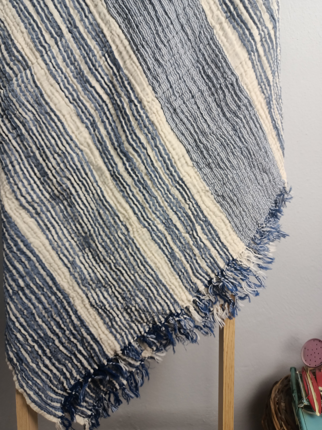 Muslin Blanket "Waves"