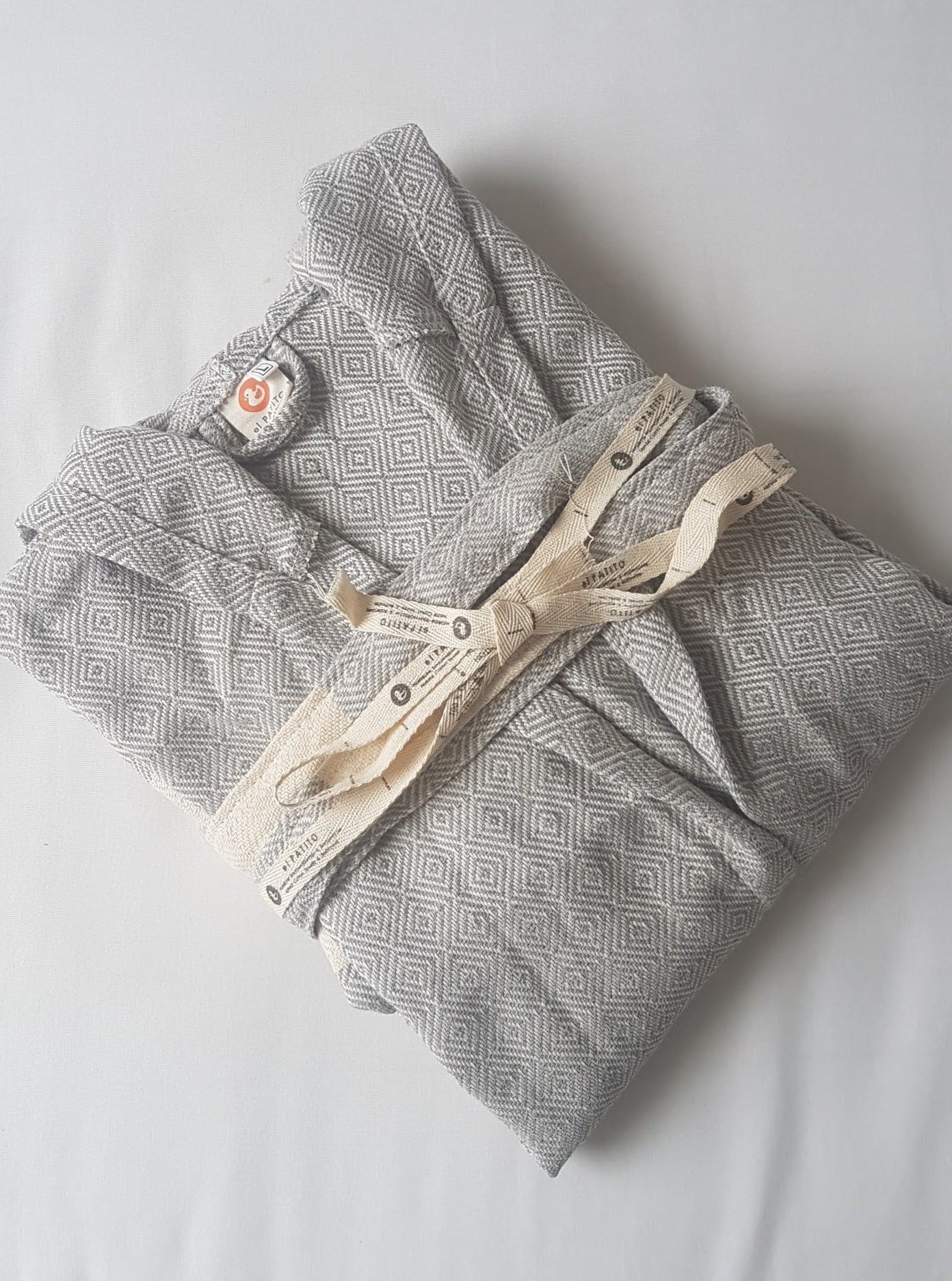 el patito towels and bathrobes 100% cotton bathrobes from Turkish towel contemporary series diamond throw couple robe set