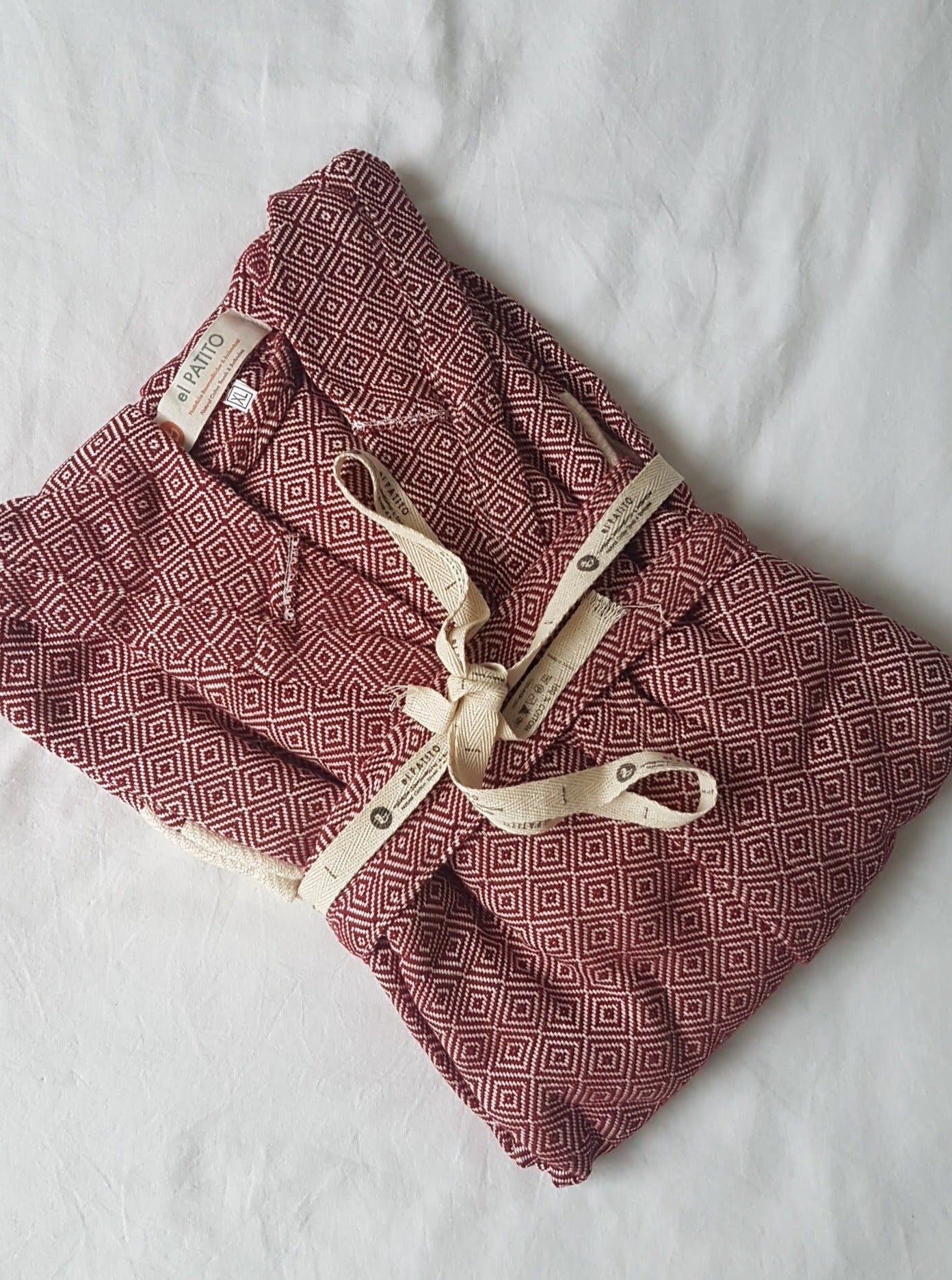 el patito towels and bathrobes 100% cotton bathrobes from Turkish towel contemporary series diamond throw couple robe set
