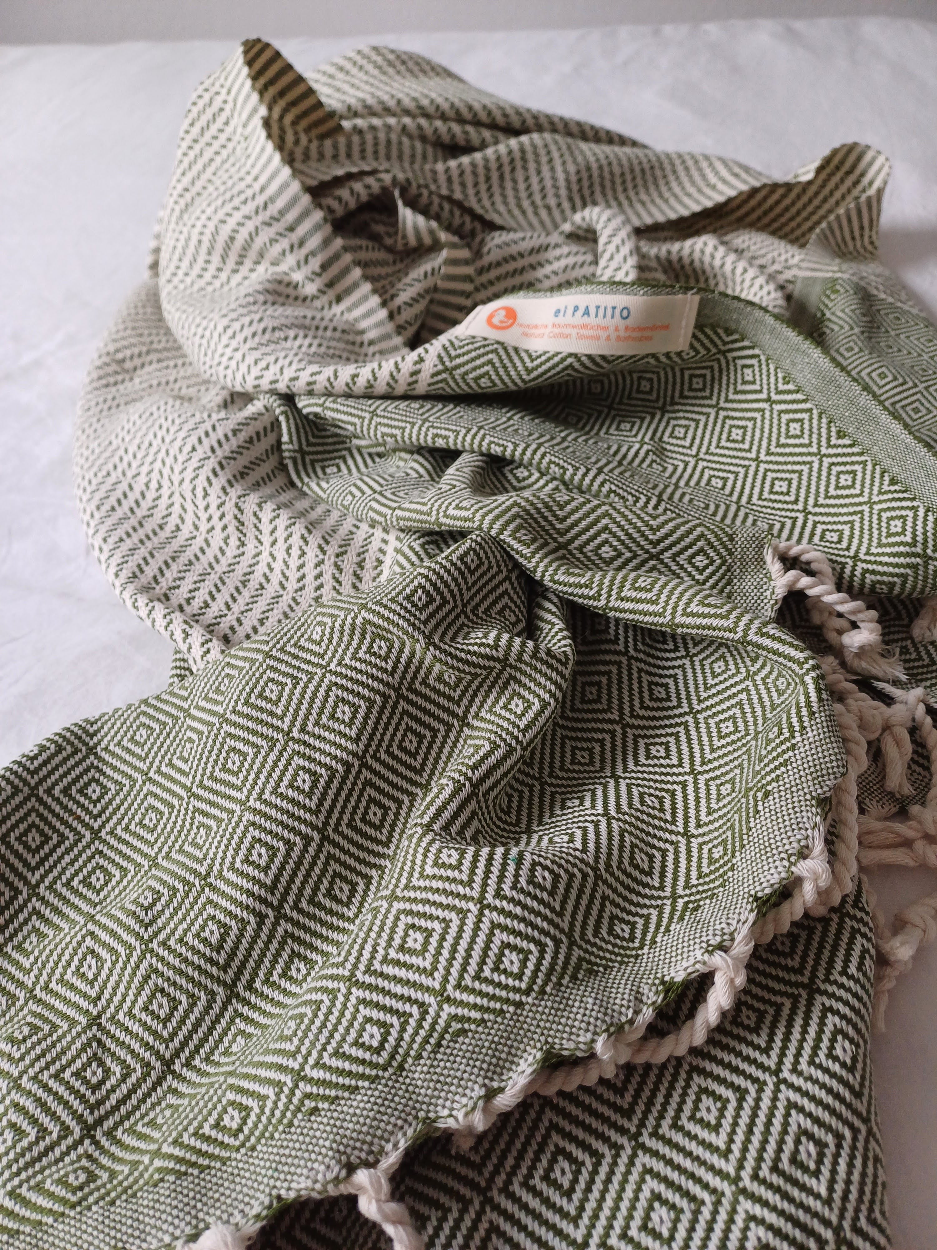 el patito towels and bathrobes 100% natural cotton turkish towels bath towels size 100 x 180 cm 39'' x 71" nordic series olivine green new color