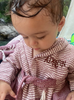el patito towels and bathrobes 100% turkish cotton bathrobes kid robes nordic series bademantel bordo burgundy