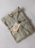 el patito towels and.bathrobes Nordic Series 100% natural Cotton robes bademantel olivine green new color