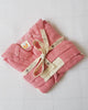 coral bathrobe for kids