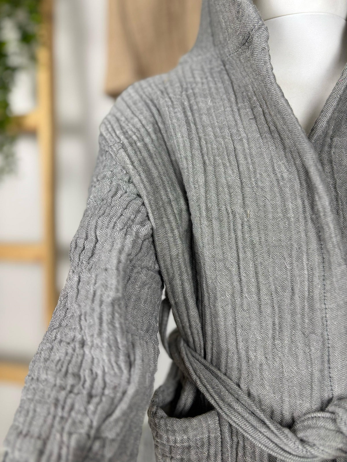 Kids’ Muslin Bathrobe – 100% Cotton, Ultra-Soft & Cozy