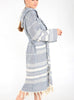 el patito towels and bathrobes traditional series 100% natural cotton robes bathrobes from turkish towels bridals bachelor party robes lighweight robes blue