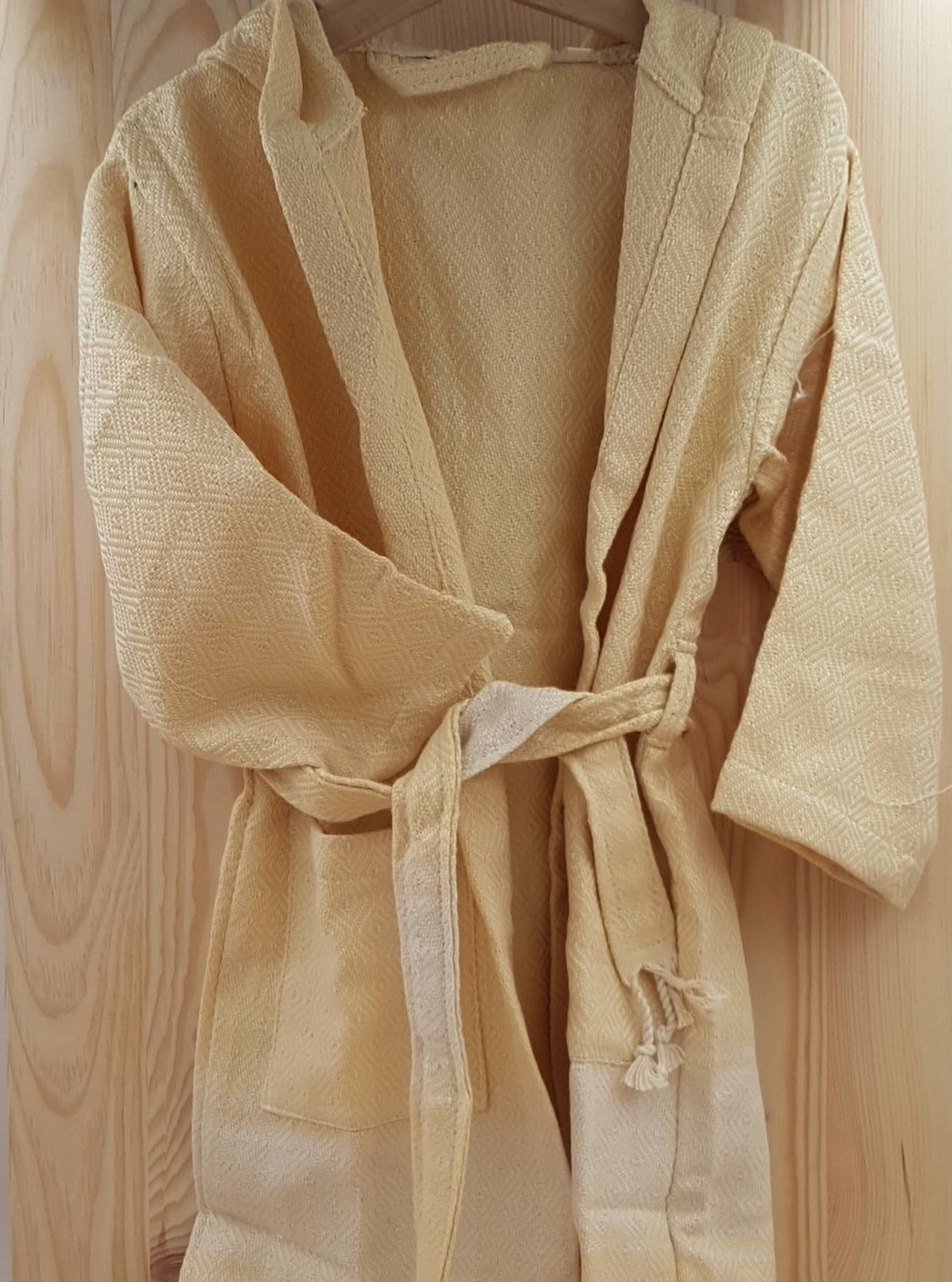 GARAGE SALE! Contemporary Series Kids Bathrobes - 100% Natural Cotton