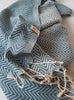 el patito towels and bathrobes 100% cotton towels natural cotton turkish shawls wraps scarves petrol blue