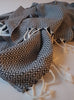 el patito towels and bathrobes 100% cotton turkish towels blankets scandinavian series small diamonds pattern black