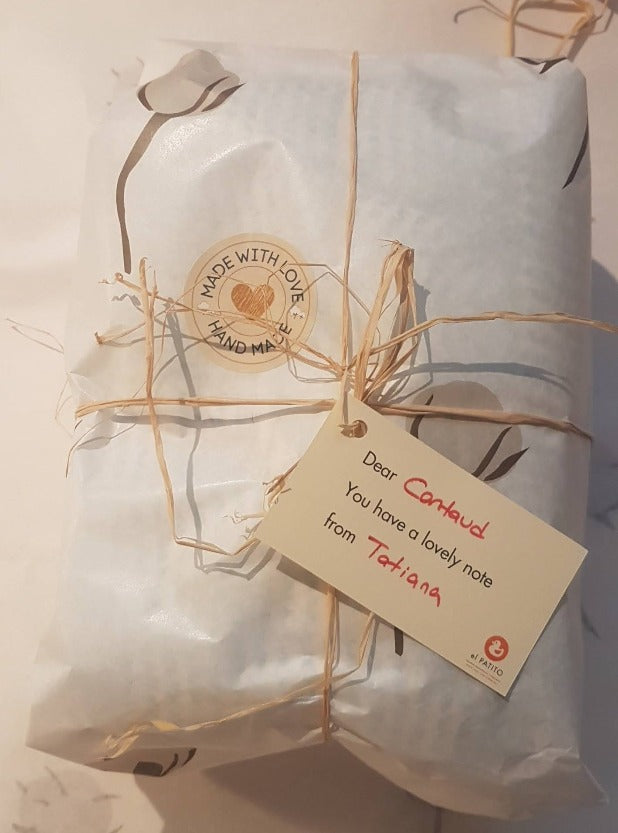 Gift Wrapping / personelized note