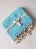 el patito towels and bathrobes scandinavian series herringbone pattern 100% cotton turkish towels blankets turquoise