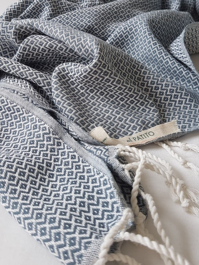 el patito towels and bathrobes turkish towels natural cotton scandinavian series sofa couch throw blanket small diamonds