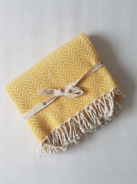 Garage Sale! Scandinavian Series - Herringbone Pattern 100% Cotton Turkish Towels