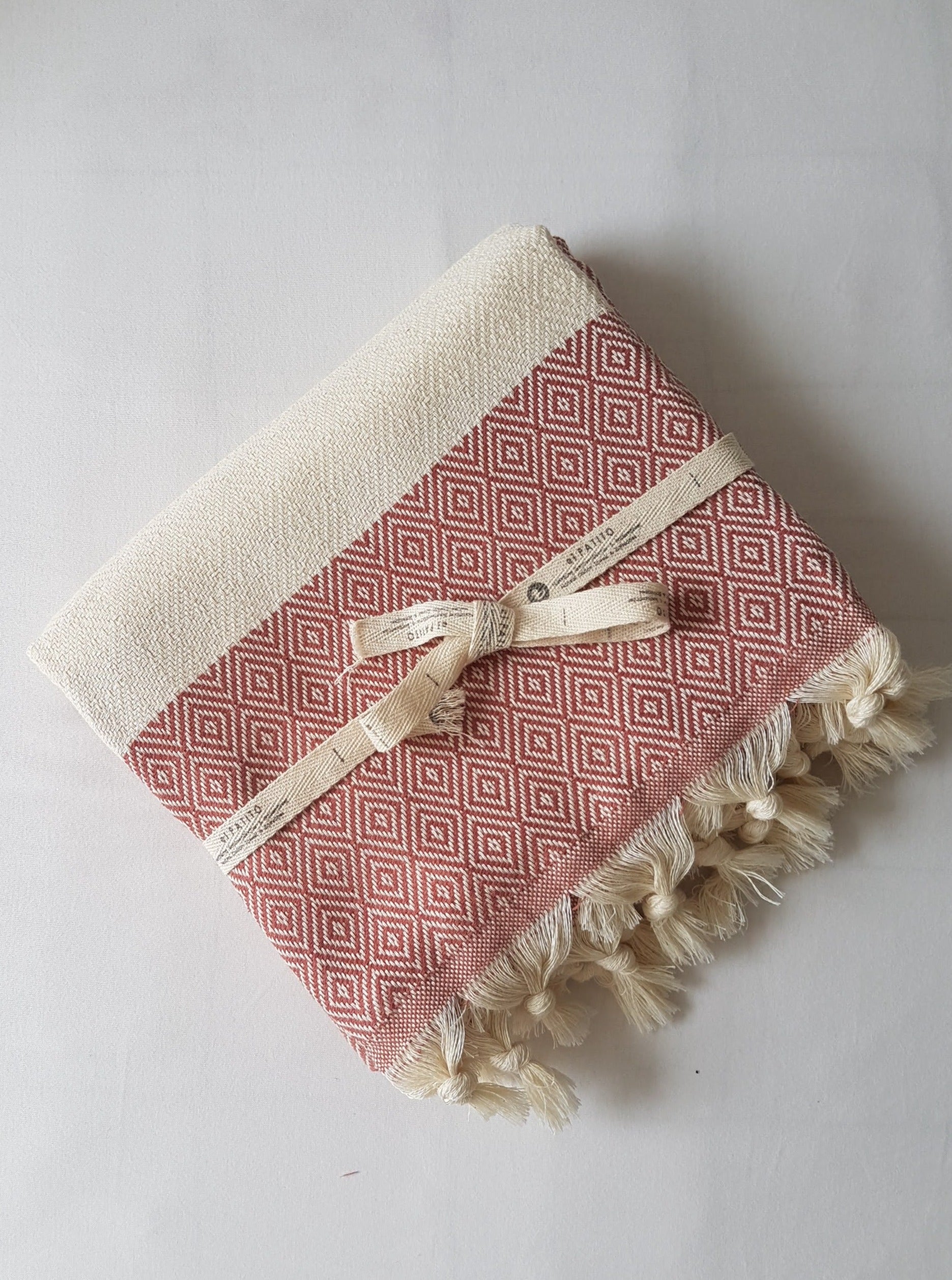 El Patito towels and bathrobes Contemporary Series 100% Cotton Turkish Towels - 100x180 cm (39"x71") Rose gold