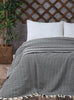 Scandinavian Series -Queen & King Bed Throw, Bedspread, Bedcover - 200x230 cm (79