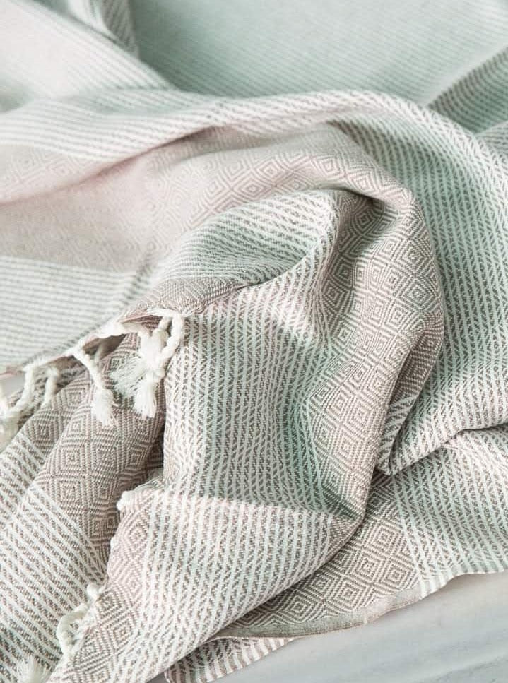 el patito towels and bathrobes nordic series single bedspread blanket bed throw 100% natural turkish cotton hand loomed hand woven blankets