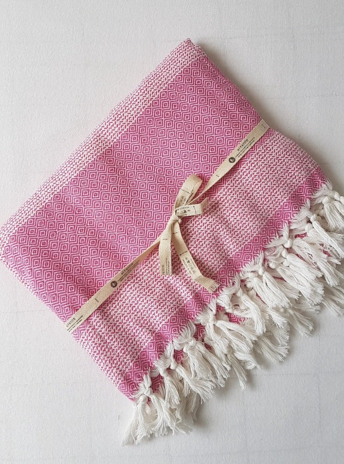 el patito towels and bathrobes nordic series single bedspread blanket bed throw 100% natural turkish cotton hand loomed hand woven blankets