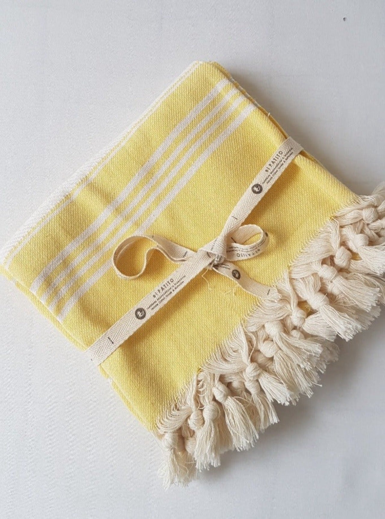 ElPatitoTowels_TraditionalSeries_Beach towel, traveltowel, Less space towel alternative, Turkish towel, striped