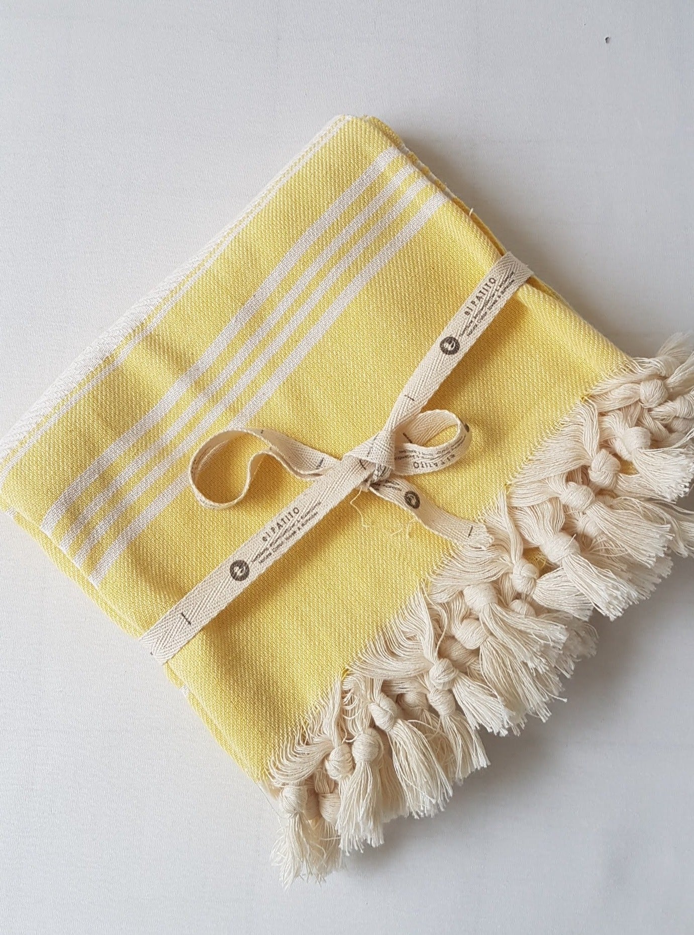 ElPatitoTowels_TraditionalSeries_Beach towel, traveltowel, Less space towel alternative, Turkish towel, striped