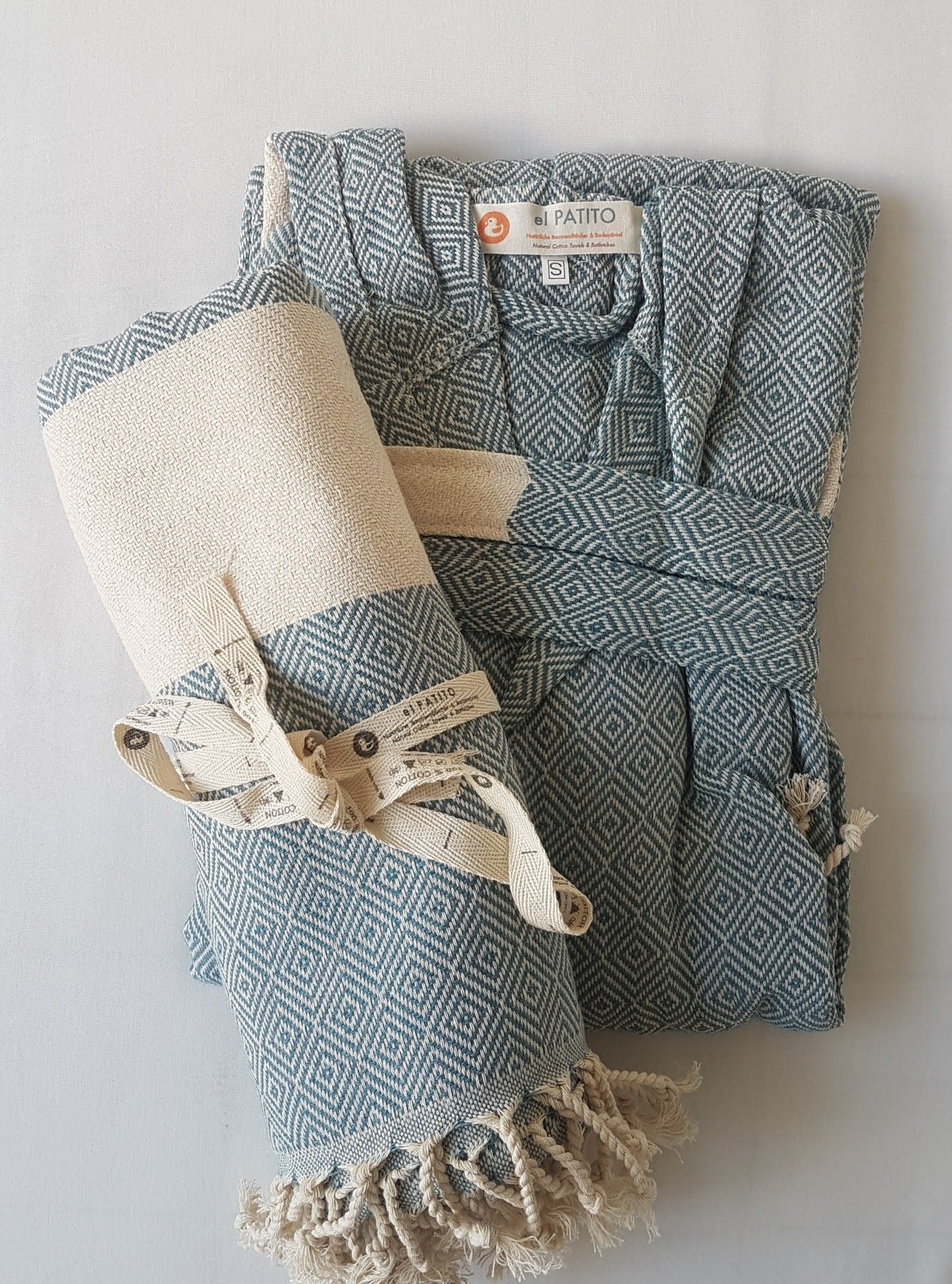 el patito turkish towels and bathrobes natural cotton pestemal hammam towels petrol