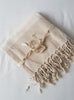 Load image into Gallery viewer, Contemporary Series 100% Cotton Turkish Towels - 100x180 cm (39&quot;x71&quot;) natural cotton beige hammam towel