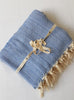 el patito towels and bathrobes scandinavian bedspread for double bed, queen and king size bed  blue