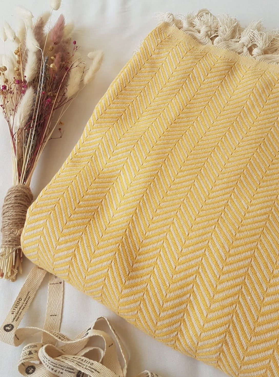 el patito towels and bathrobes scandinavian bedspread for double bed, queen and king size beds mustard yellow