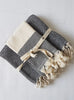 el patito towels natural cotton turkish hammam towel pestemal peshtemal lare and small set black