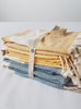 Load image into Gallery viewer, el patito towels natural cotton turkish hammam towel pestemal peshtemal lare and small set mustard petrol