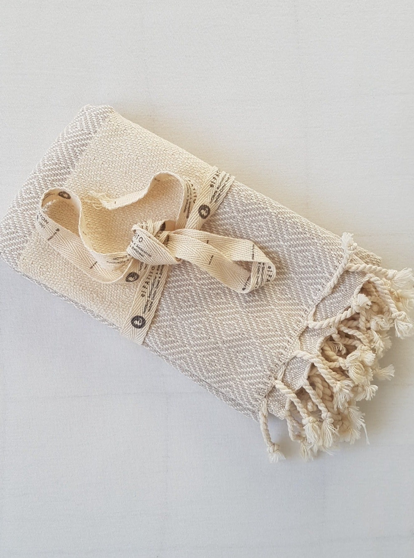 el patito towels and bathrobes 100% natural cotton turkish towels hand towels size 45 x 90 cm 18'' x 35"  beige