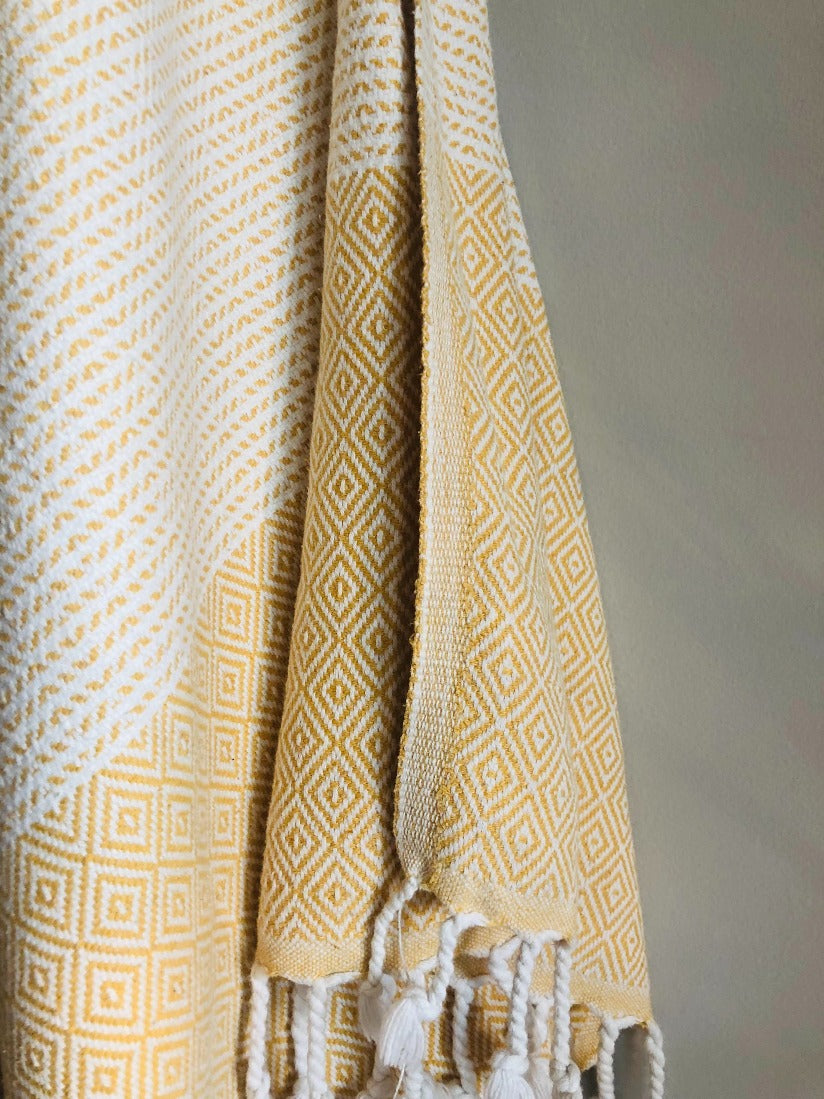el patito towels and bathrobes 100% natural cotton turkish towels and bathrobes set mustard yellow speckled nordic series gift set mustard yellow towel
