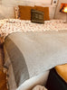 el patito towels and bathrobes nordic series single bedspread blanket bed throw 100% natural turkish cotton hand loomed hand woven blankets