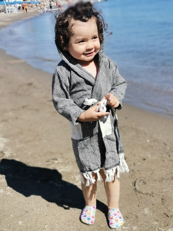 Contemporary Series - Newborn & Kids Bathrobes