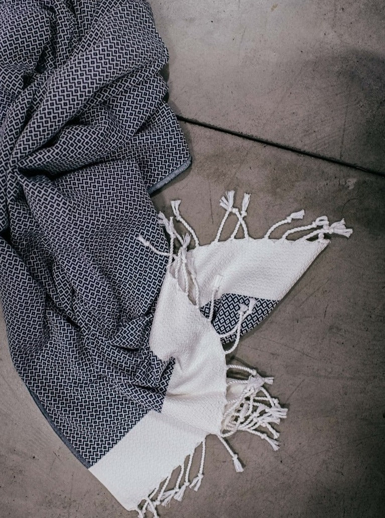 el patito towels and bathrobes scandinavian series small diamonds 100% natural cotton turkish towels blankets