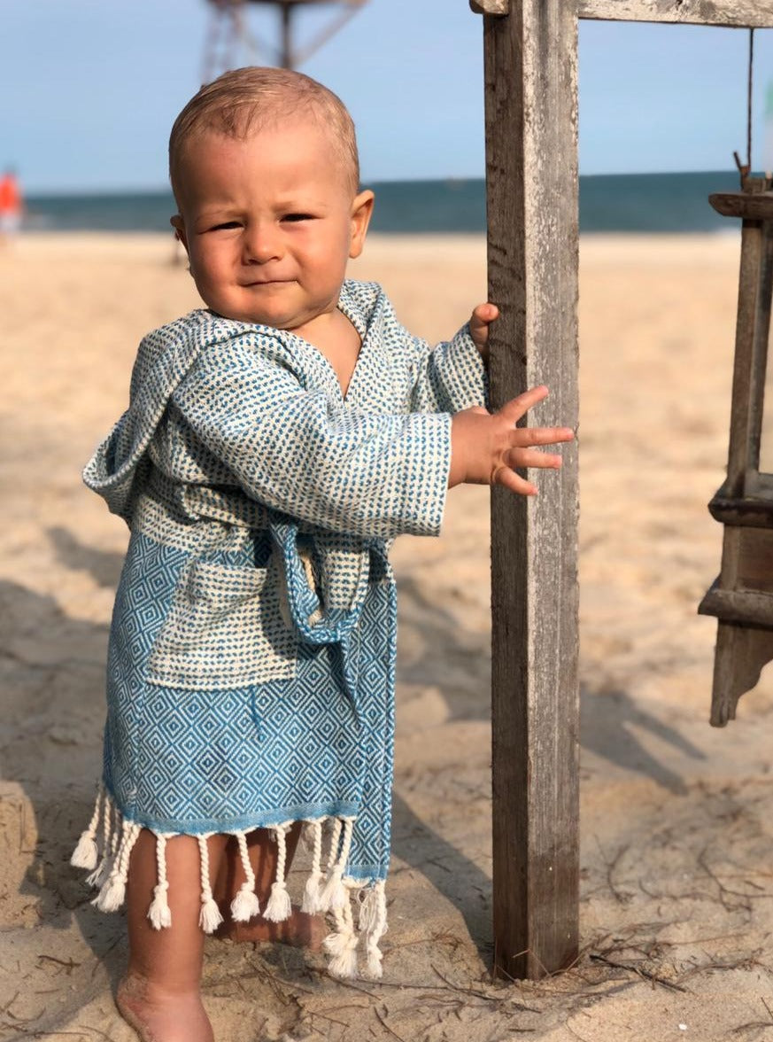 El Patito Towels & Bathrobes_ Nordic Series_ Toddler, newborn , kids bathrobes, hand-loomed