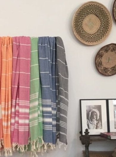 Traditional Series - 100% Cotton Turkish Towels aka Hammam Towel 100 x 180 cm (39" x 70")