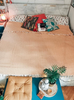 el patito towels and bathrobes scandinavian bedspread for double bed, queen and king size bed 100% natural cotton