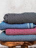 el patito towels and bathrobes scandinavian series herringbone pattern 100% cotton turkish towels blankets machine washable