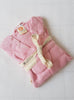 el patito towels and bathrobes turkish cotton bathrobes kids robe bademantel 100% natural cotton soft pink