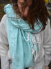 el patito towels and bathrobes 100% cotton towels natural cotton turkish shawls wraps scarves turquoise